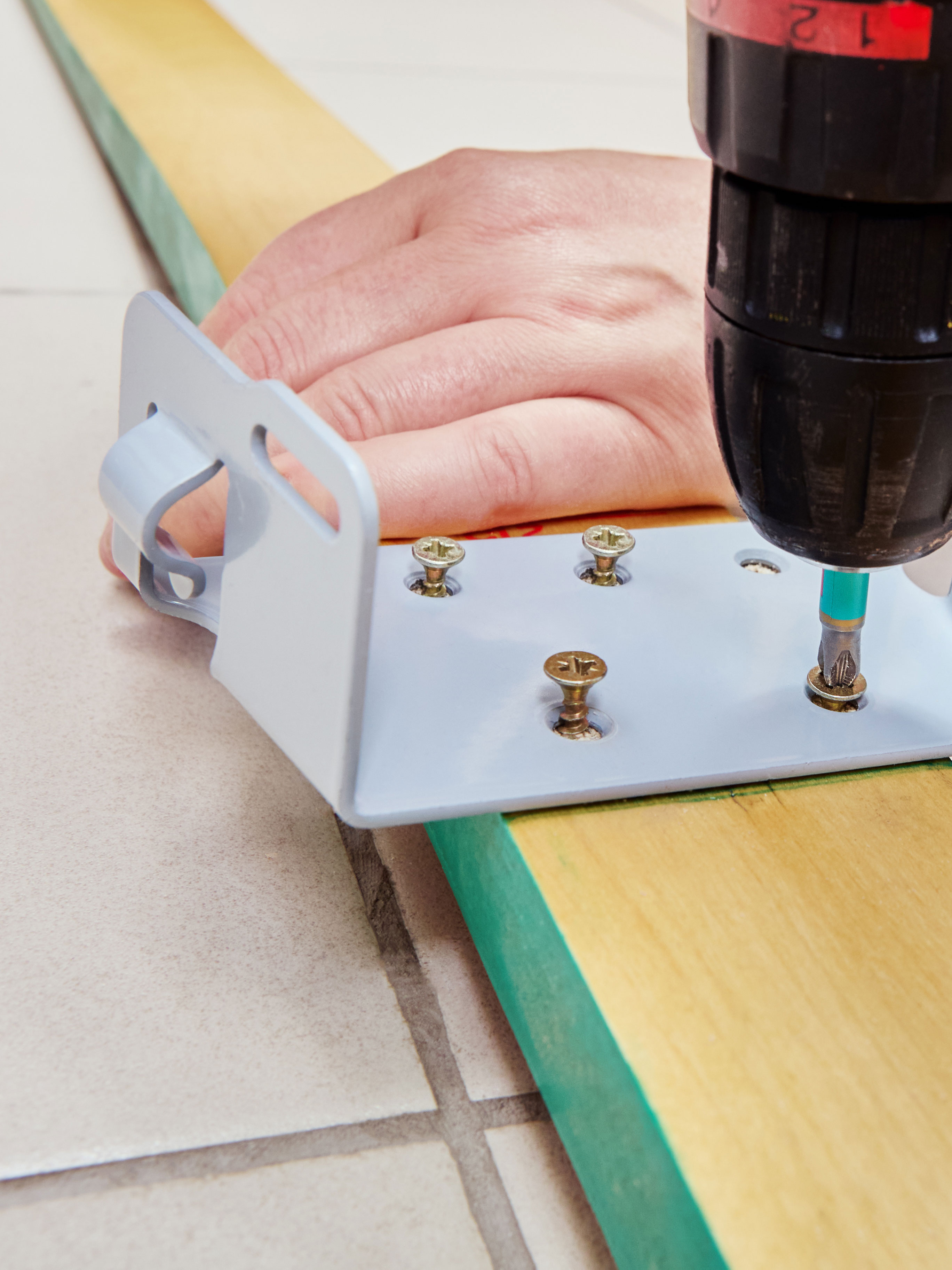 Montage fixations plaques